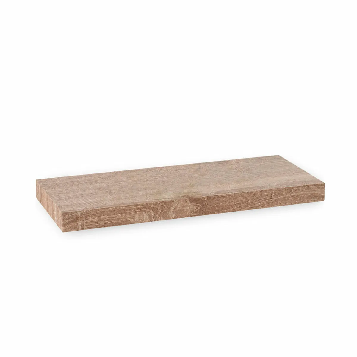 Mensole Confortime Mural Naturale Galleggiante Legno MDF (23,5 x 60 x 1,5 cm)