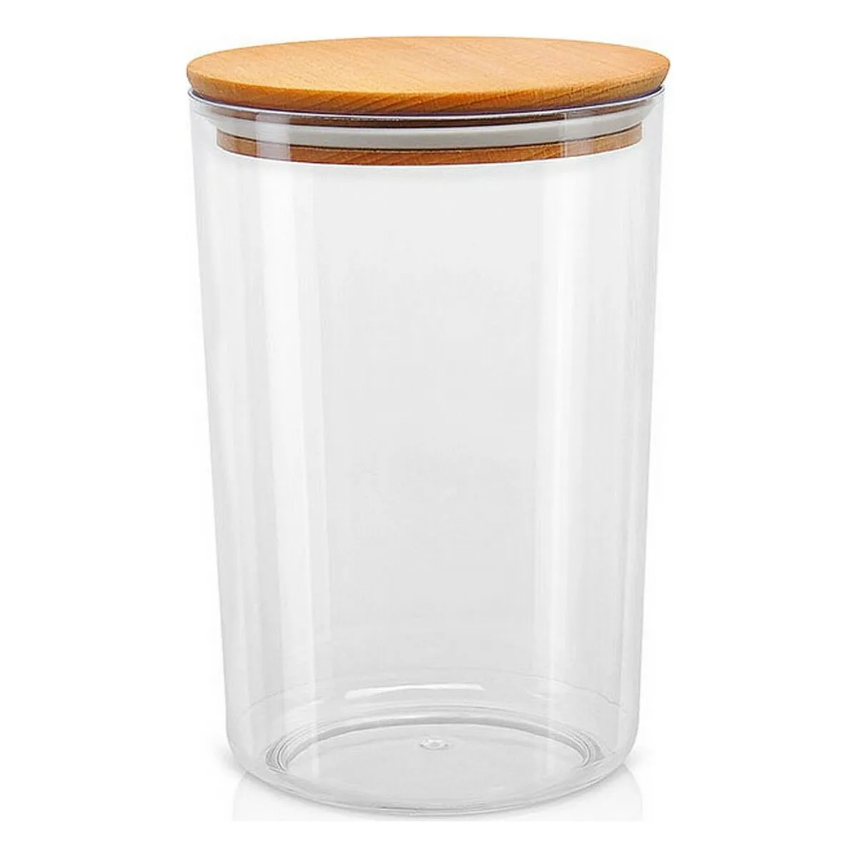 Vaso Quttin Con coperchio Plastica 900 ml 10,5 x 15 cm