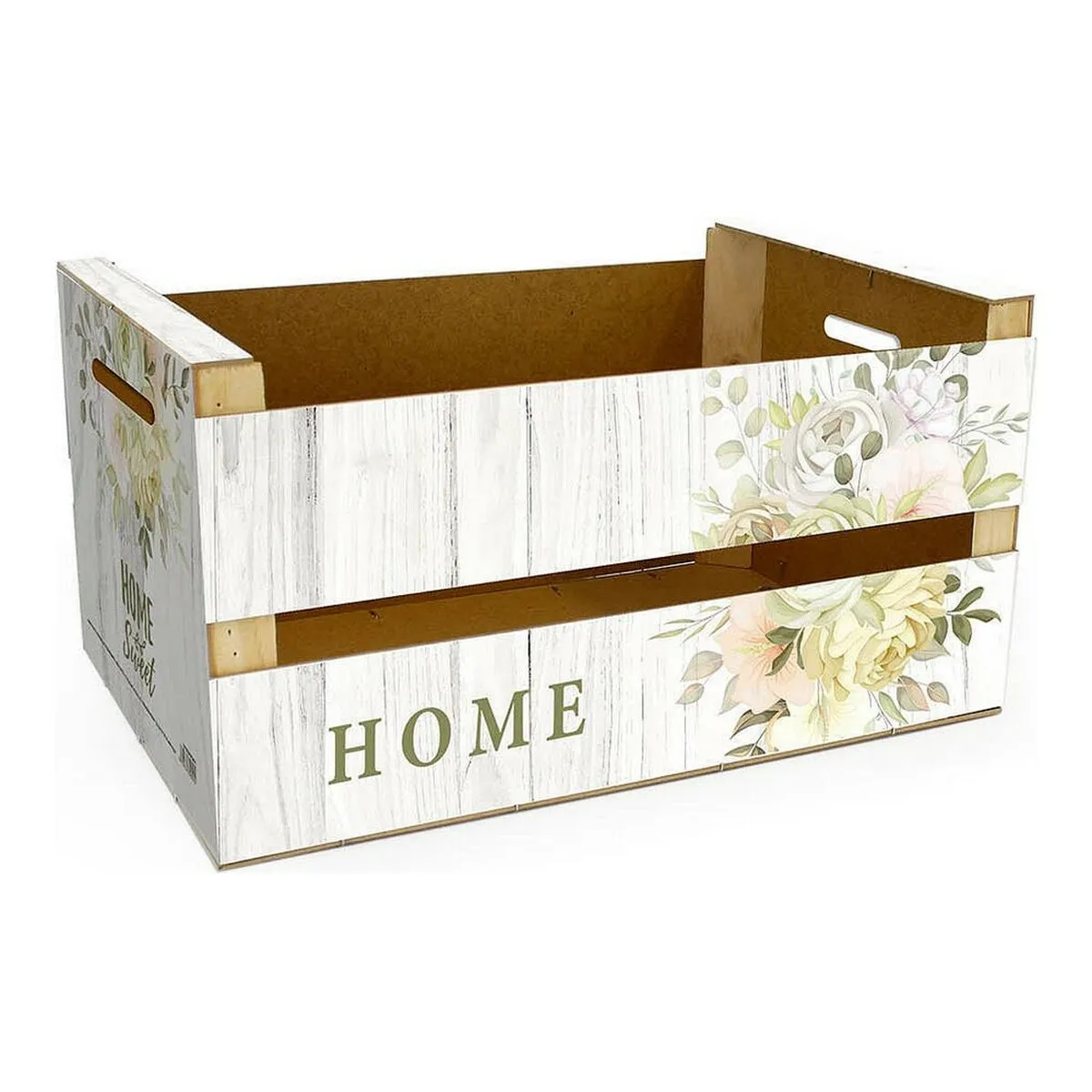 Scatola portaoggetti Confortime Home Brillante Fiori (36 x 26,5 x 17 cm)