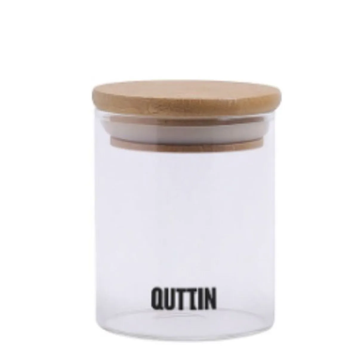 Barattolo In Vetro Trasparente Quttin    6,5 x 9 cm 200 ml