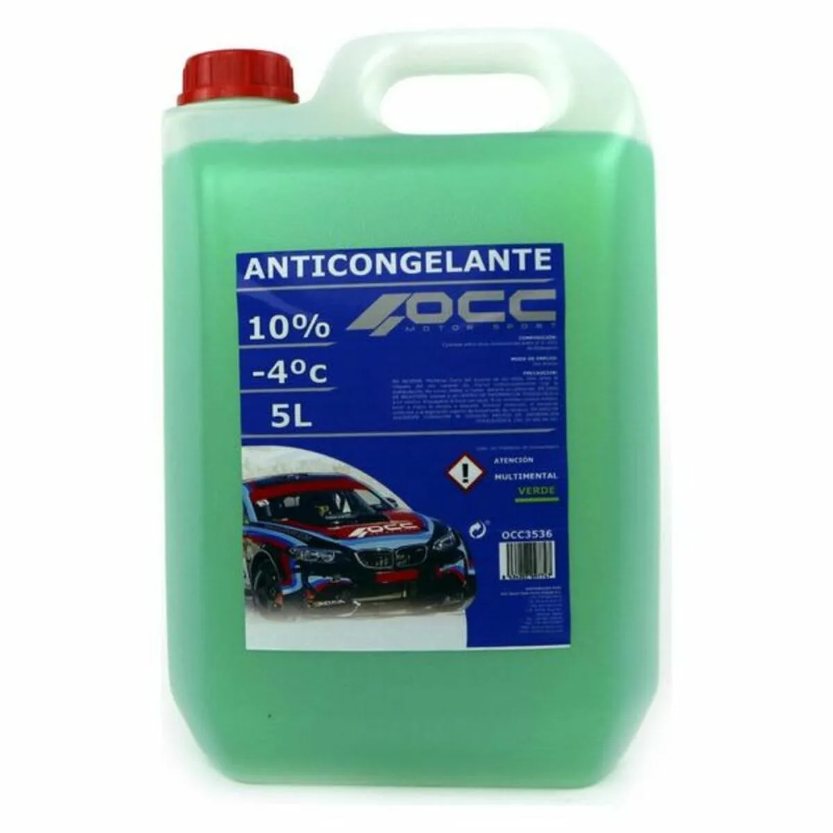 Antigelo OCC Motorsport 10% Verde (5 L)