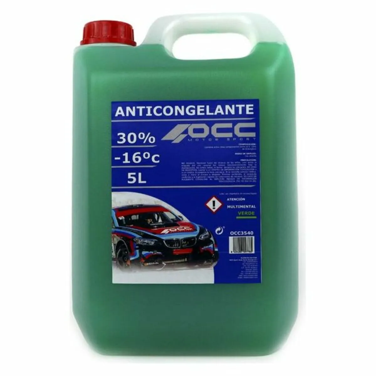 Antigelo OCC Motorsport 30% Verde (5 L)