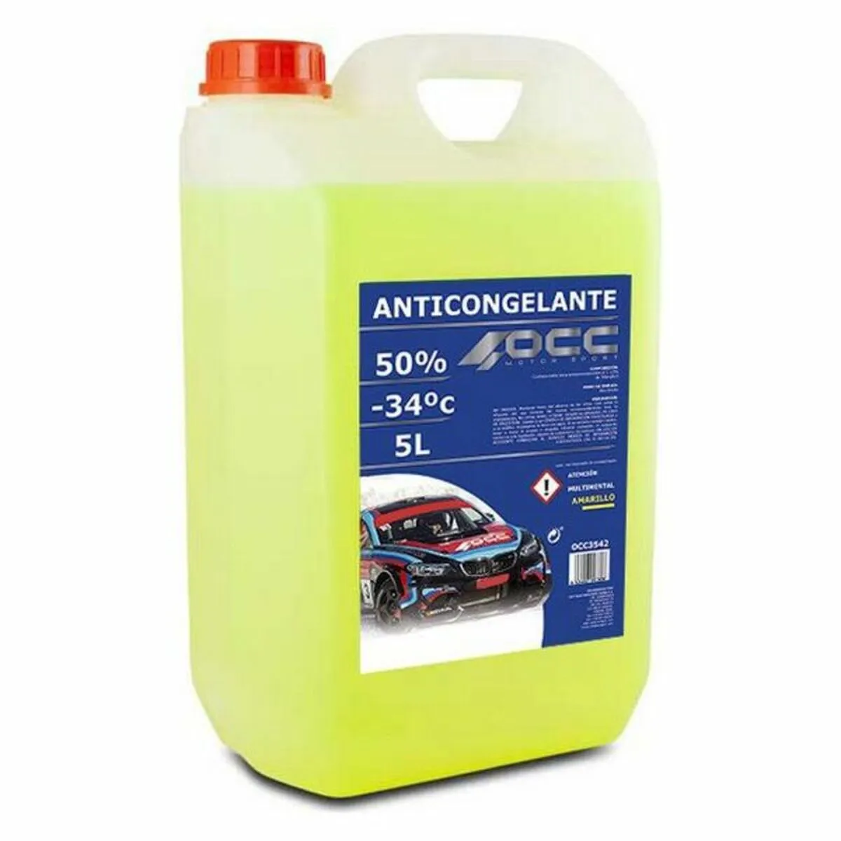 Antigelo OCC Motorsport 50% Organico Giallo (5 L)