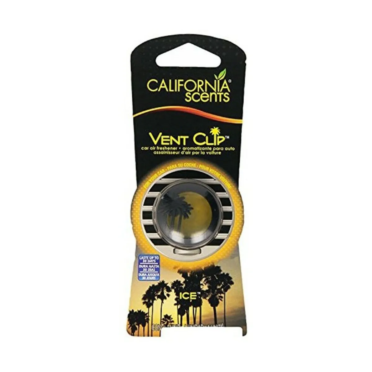 Deodorante per la Macchina California Scents Vent Clip Ice