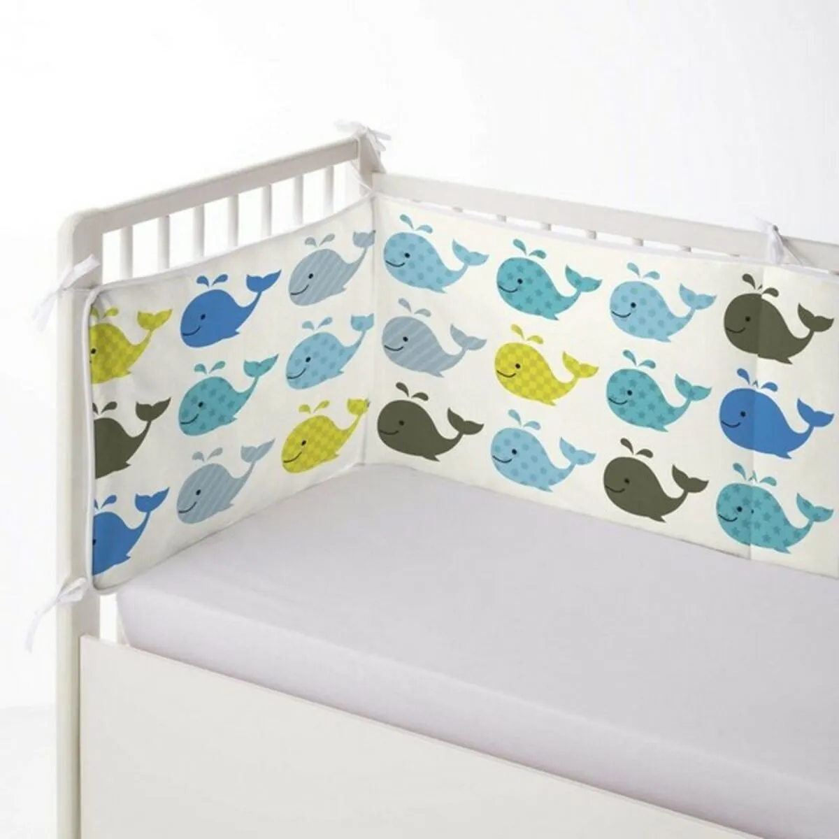 Paracolpi per culla Cool Kids Lucas (60 x 60 x 60 + 40 cm)