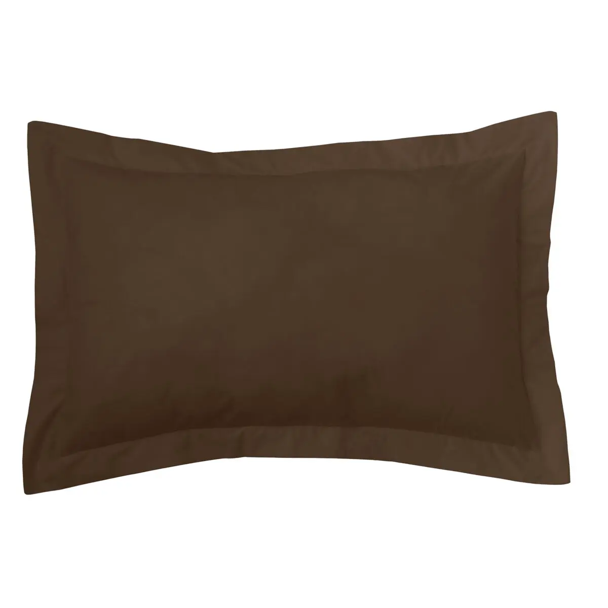 Fodera per cuscino Alexandra House Living Marrone Cioccolato 55 x 55 + 5 cm