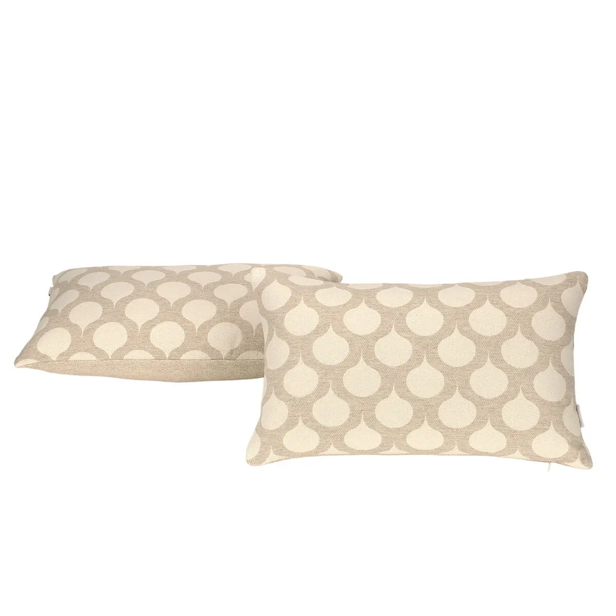 Fodera per cuscino Alexandra House Living Astún Beige 30 x 50 cm 30 x 1 x 50 cm 2 Unità