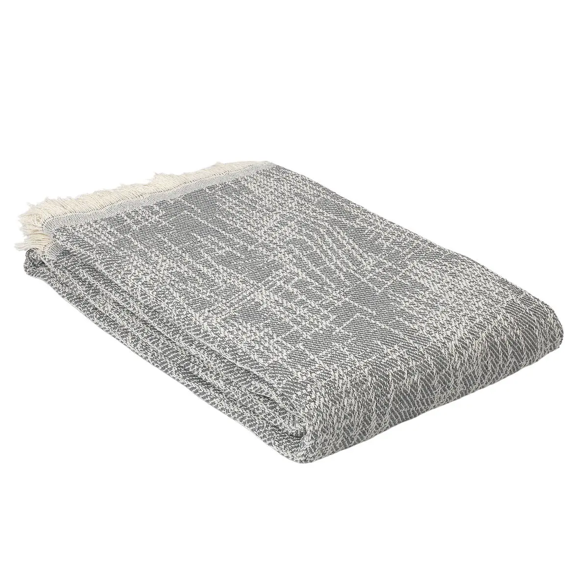 Coperta Alexandra House Living Madrid Grigio 180 x 260 cm