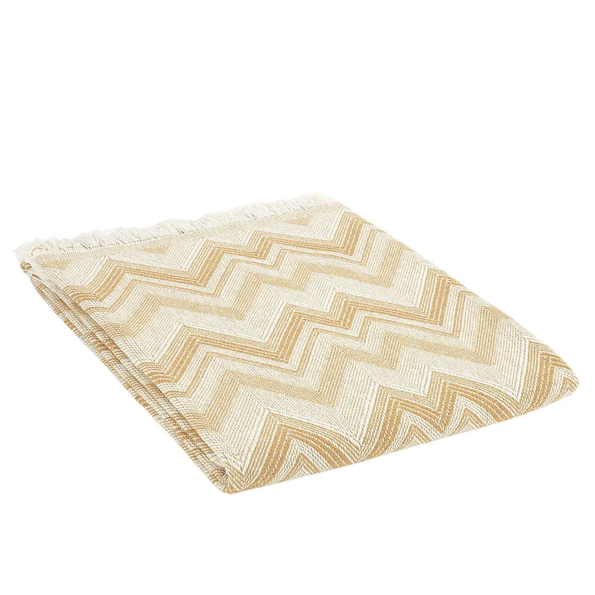 Coperta Alexandra House Living Fez Ocra 125 x 180 cm