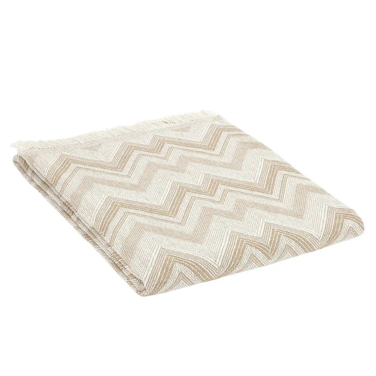 Coperta Alexandra House Living Fez Beige 125 x 180 cm