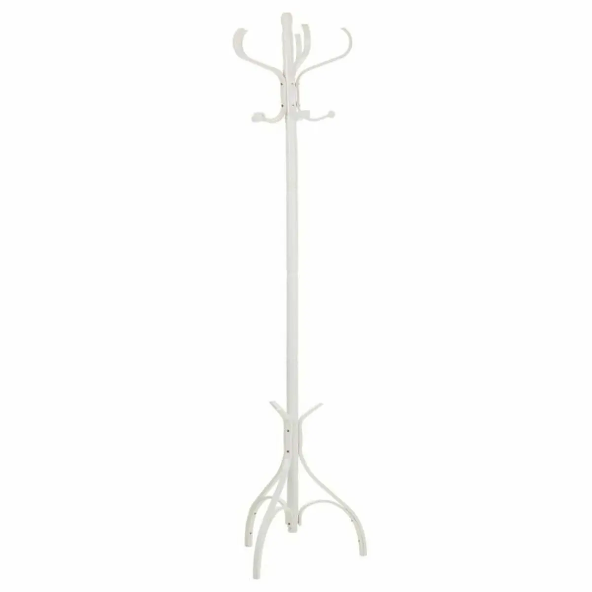 Attaccapanni da Terra Alexandra House Living Bianco 45 x 182 x 45 cm