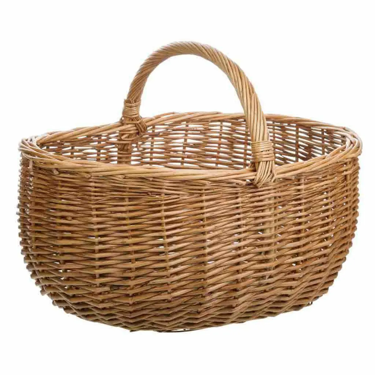 Cestino da Picnic Alexandra House Living vimini Legno di salice 33 x 32 x 43 cm Naturale