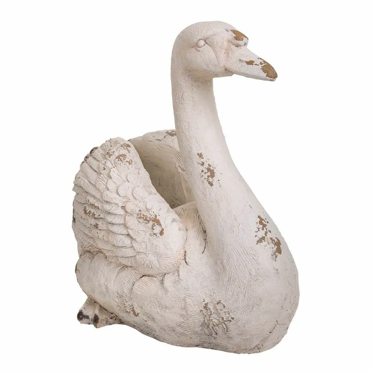 Vaso Alexandra House Living Swan Fibra di Vetro Magnesio 35 x 48 x 51 cm