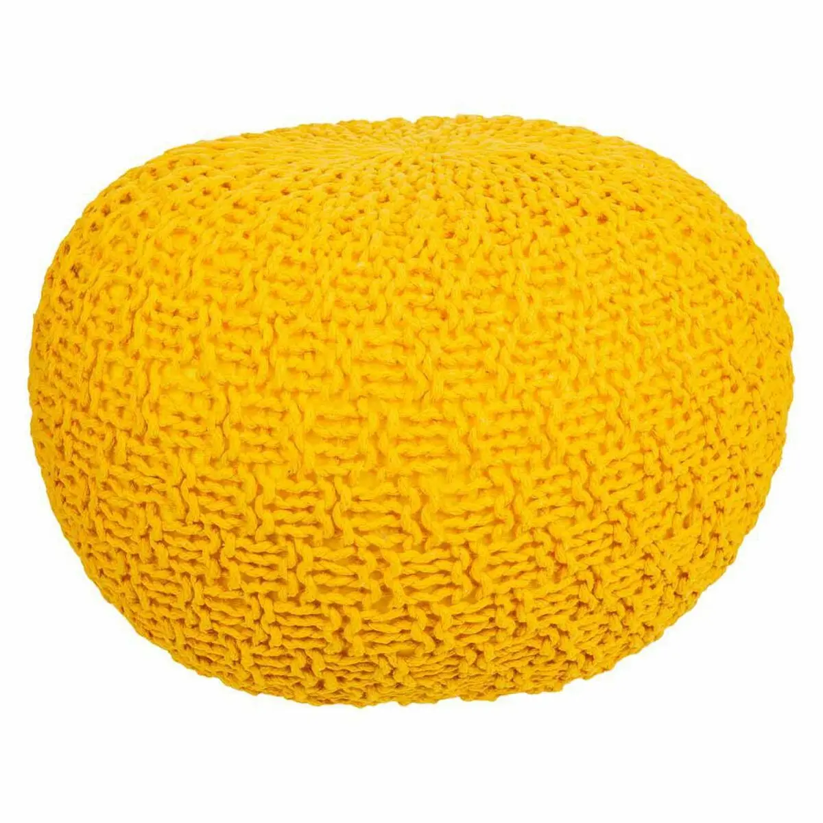 Puff Alexandra House Living Giallo polistirene 45 x 30 x 45 cm