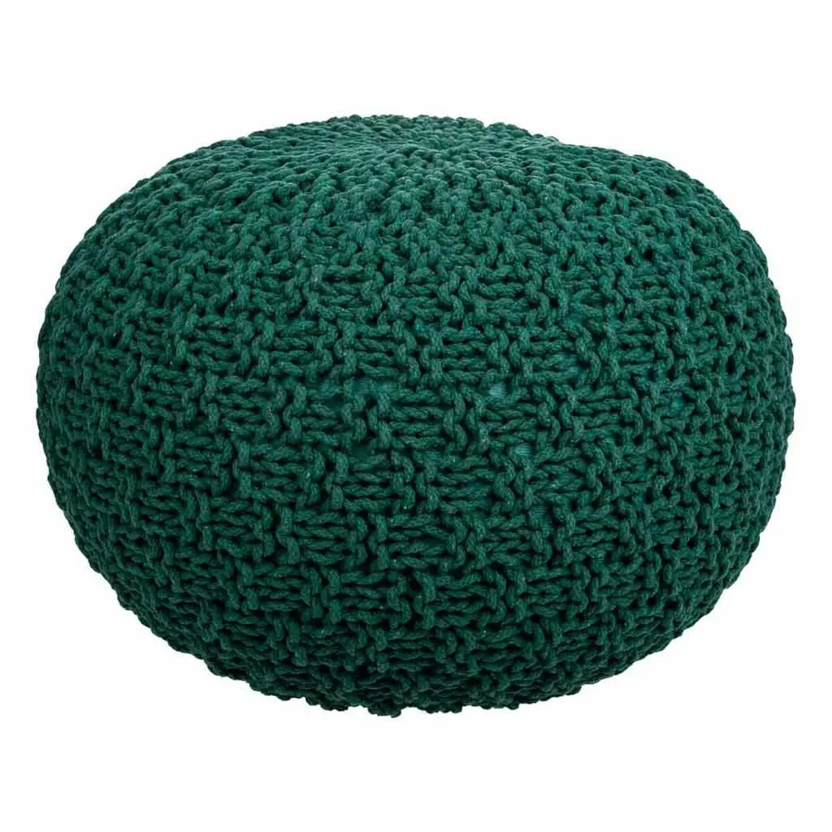 Puff Alexandra House Living Verde scuro polistirene 45 x 30 x 45 cm