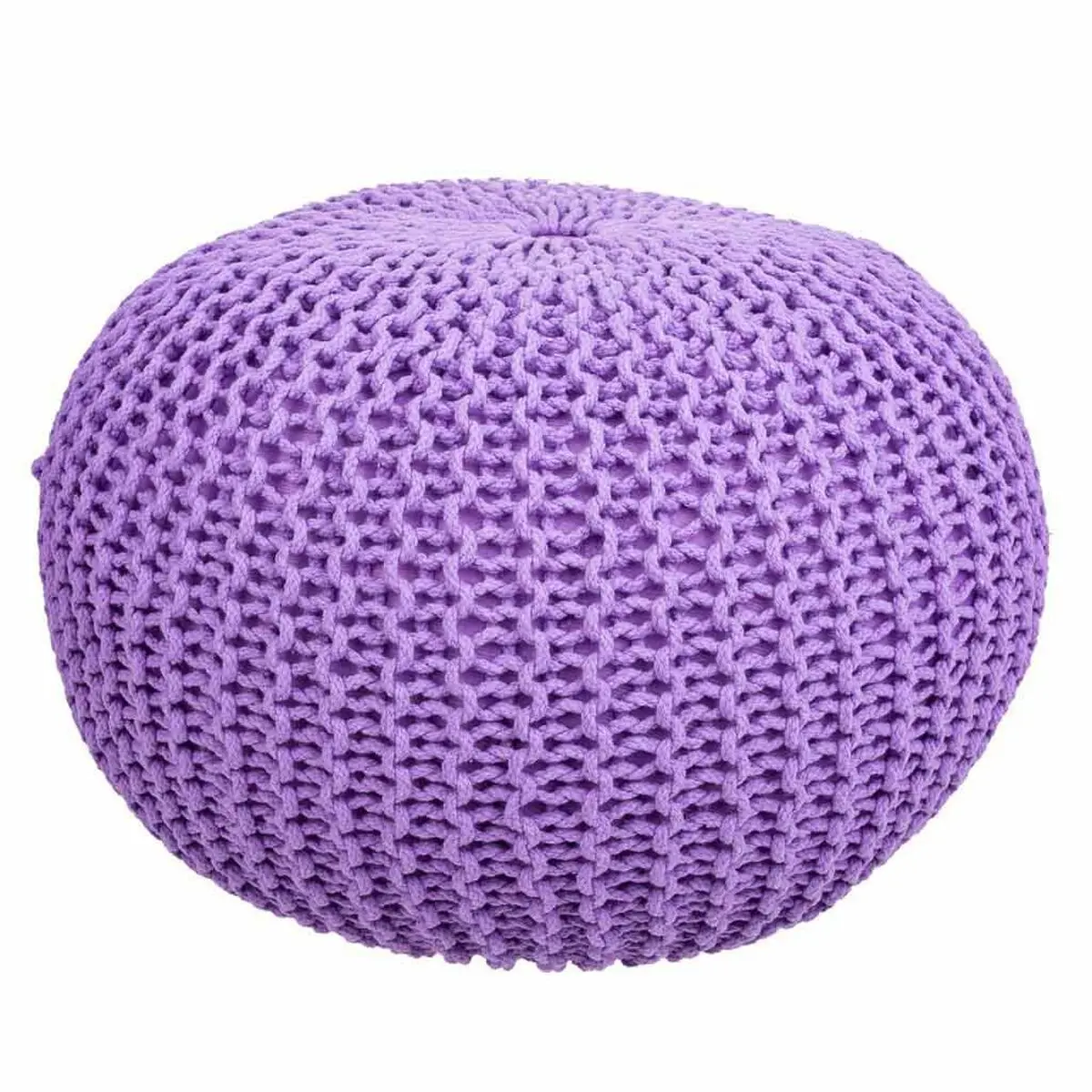 Puff Alexandra House Living Violetta polistirene 45 x 30 x 45 cm