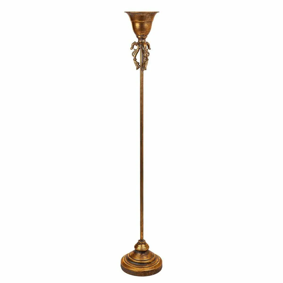 Candelabro Alexandra House Living Dorato Ferro 17 x 100 x 17 cm