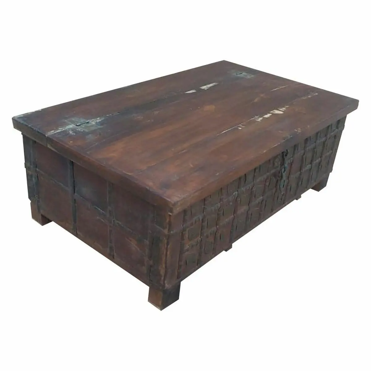 Baule Alexandra House Living Legno Riciclato