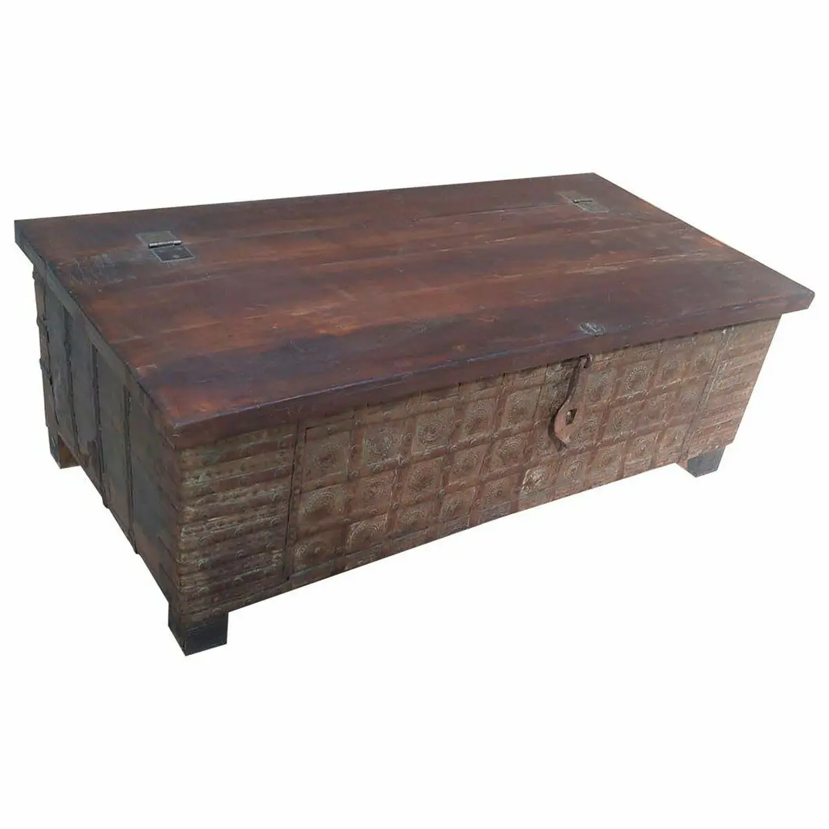 Baule Alexandra House Living Legno Riciclato