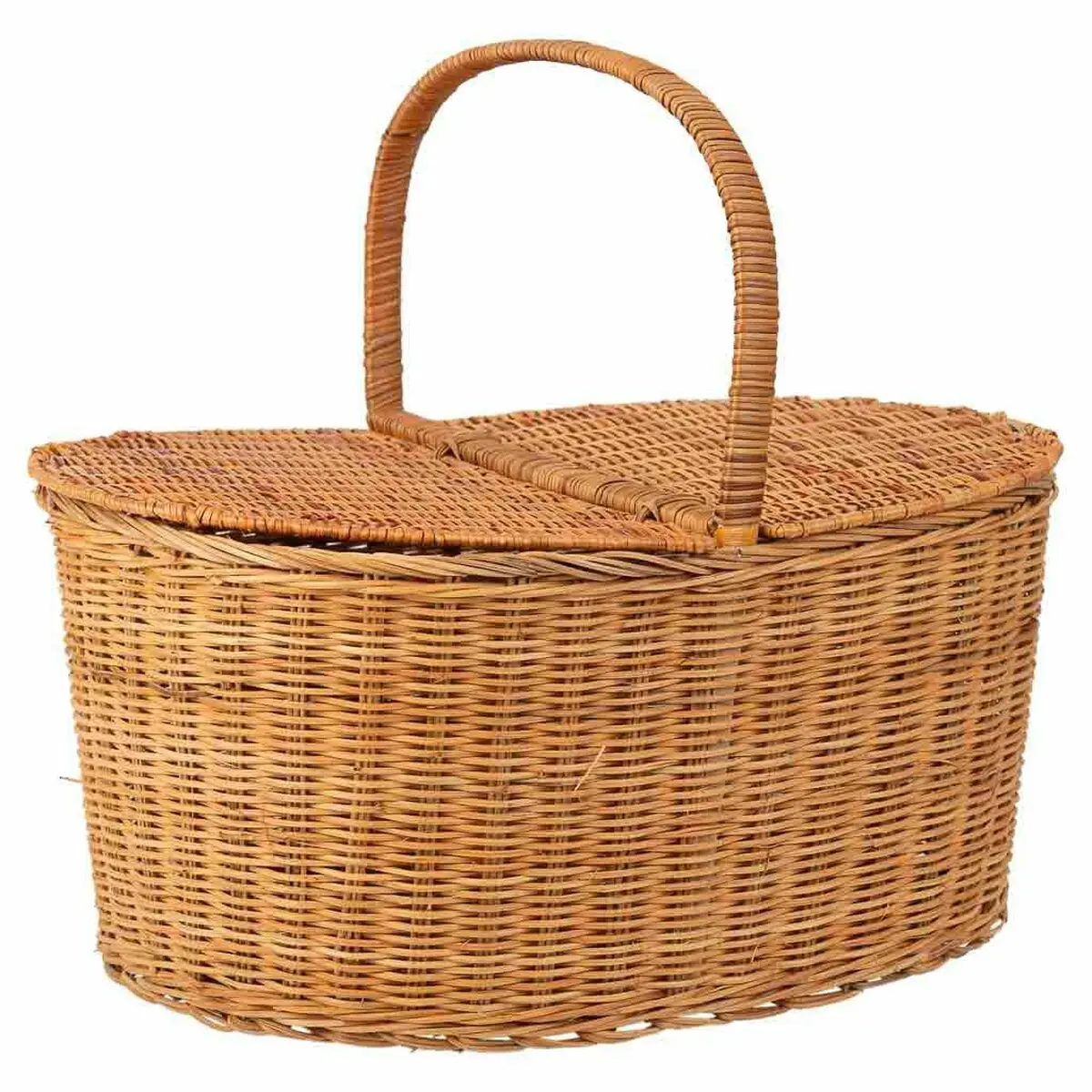 Cestino da Picnic Alexandra House Living vimini 35 x 38 x 45 cm Naturale