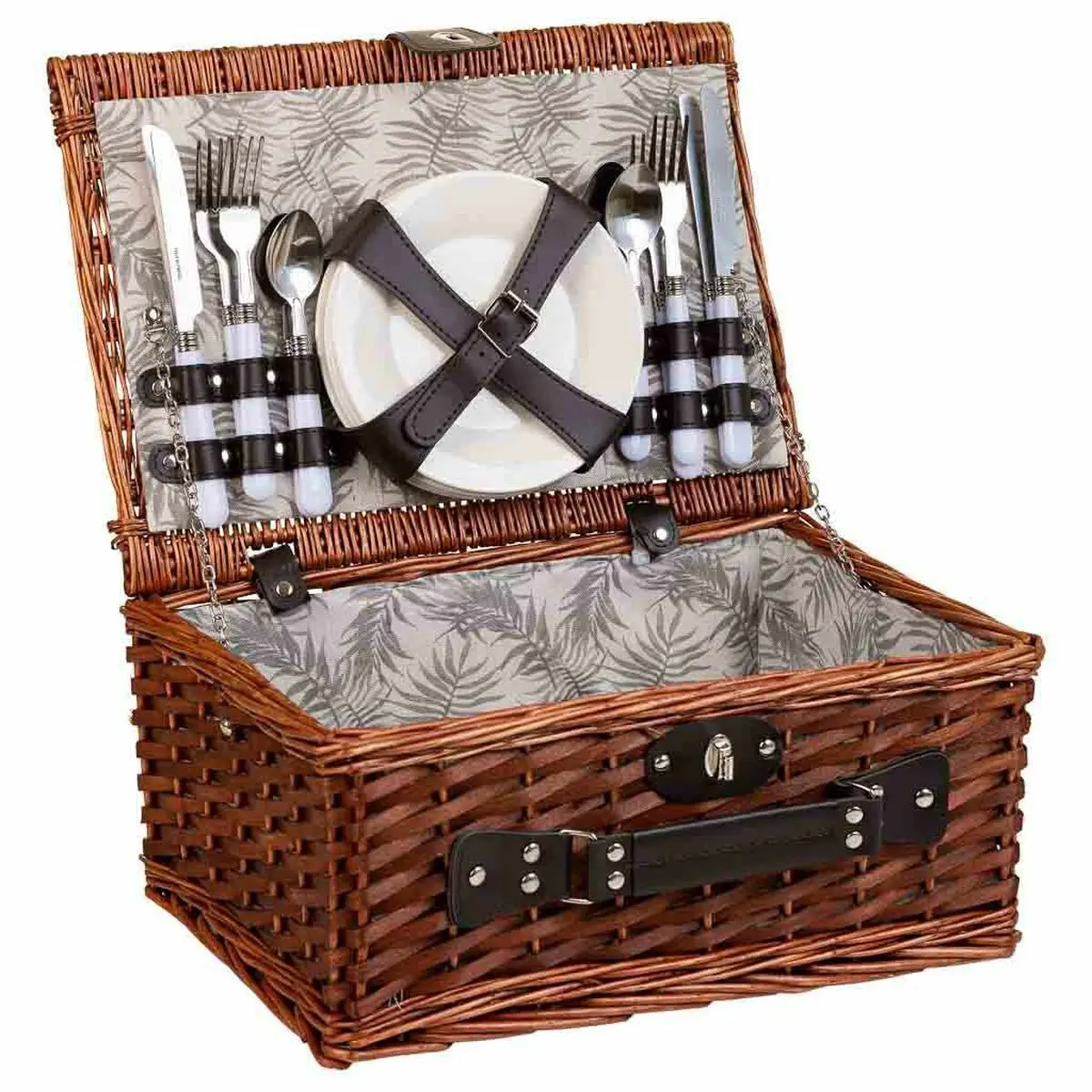 Cestino da Picnic Alexandra House Living Marrone vimini