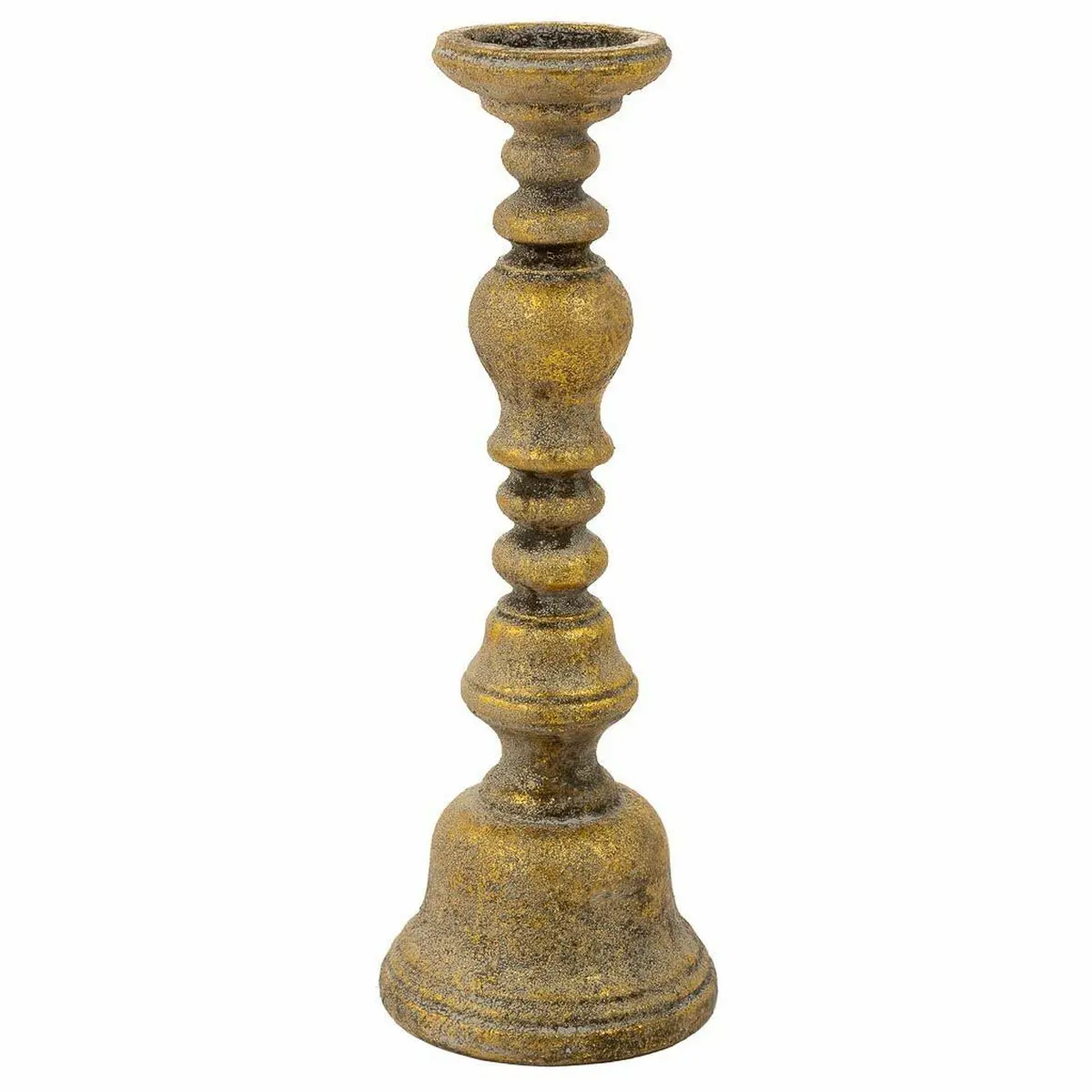 Candelabro Alexandra House Living Oro Resina 16 x 46 x 16 cm