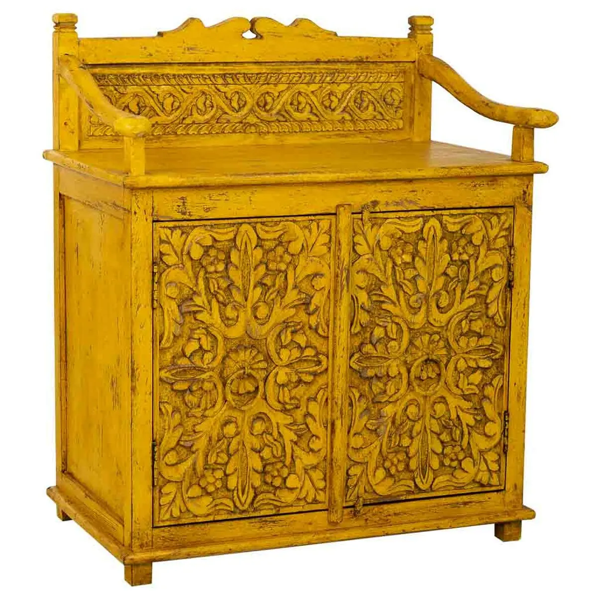 Credenza Alexandra House Living Giallo Legno 42 x 70 x 85 cm