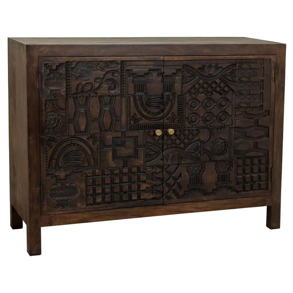 Credenza Alexandra House Living Marrone Legno 40 x 90 x 120 cm