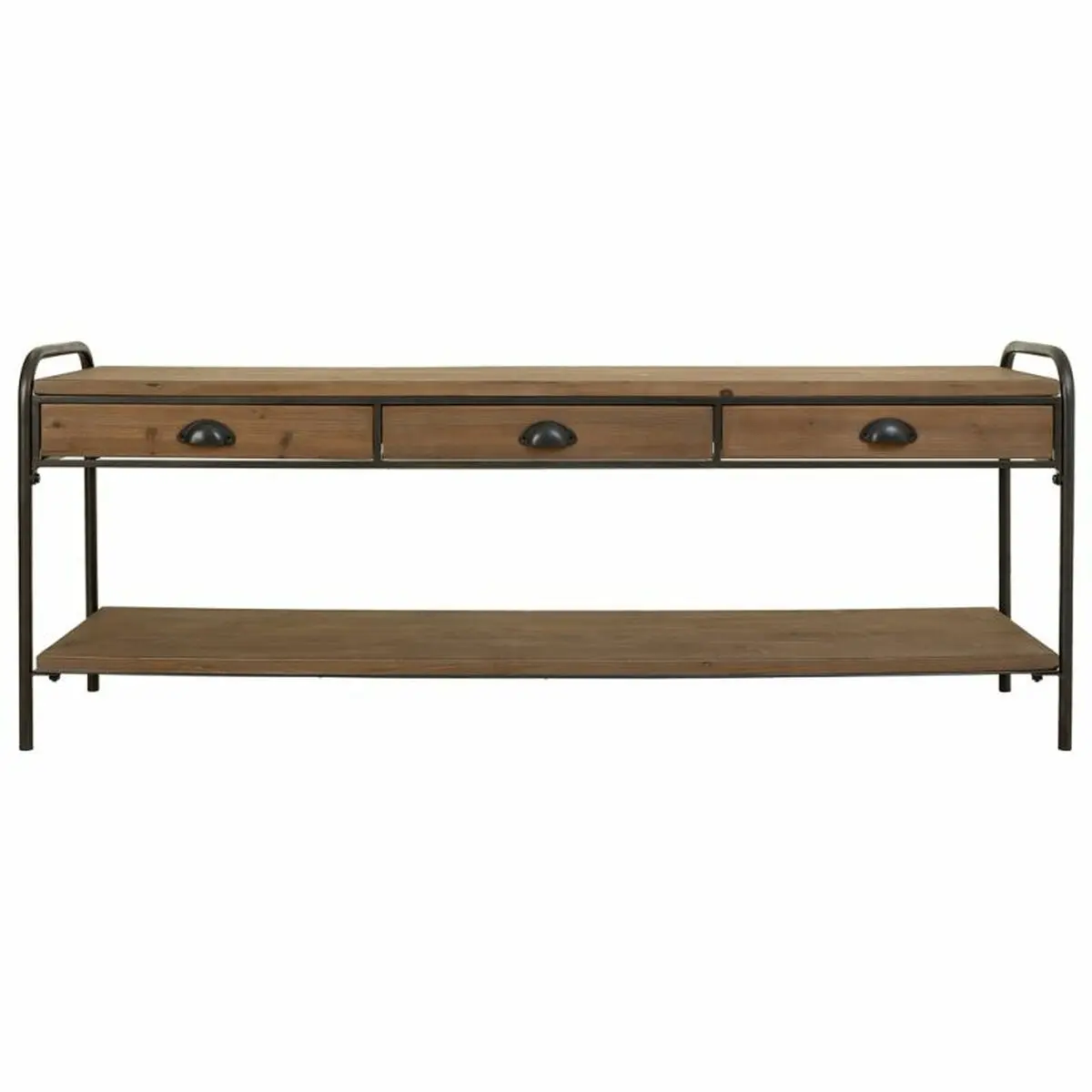 Credenza Alexandra House Living Marrone Ferro Legno di abete 38 x 58 x 149 cm