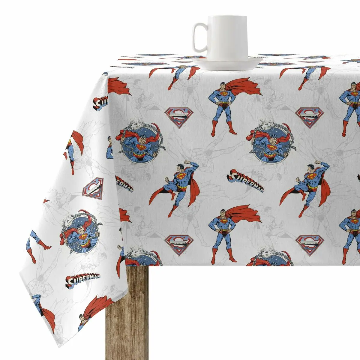 Tovaglia Belum Superman 05 Multicolore 150 x 150 cm