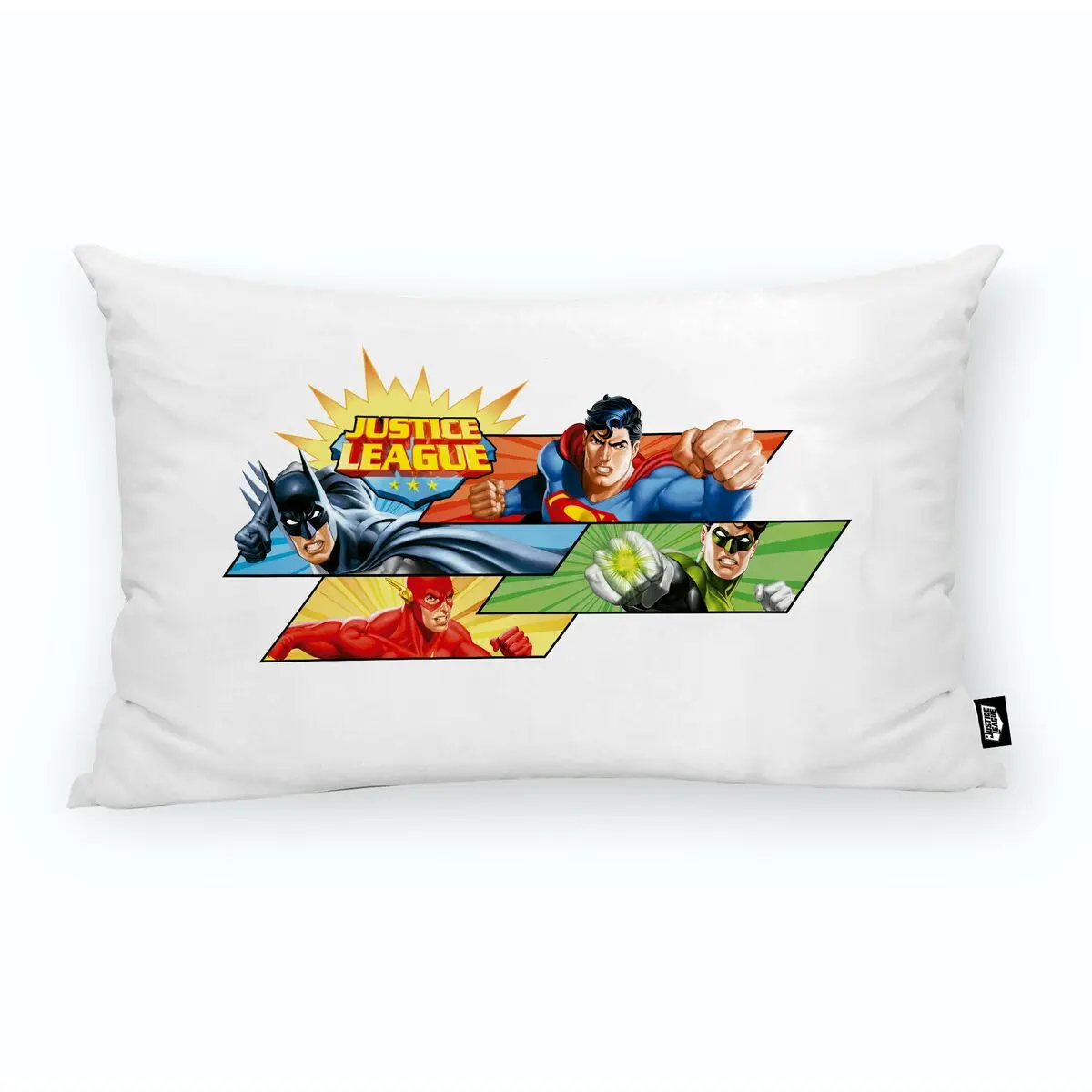 Fodera per cuscino Justice League Multicolore 30 x 50 cm