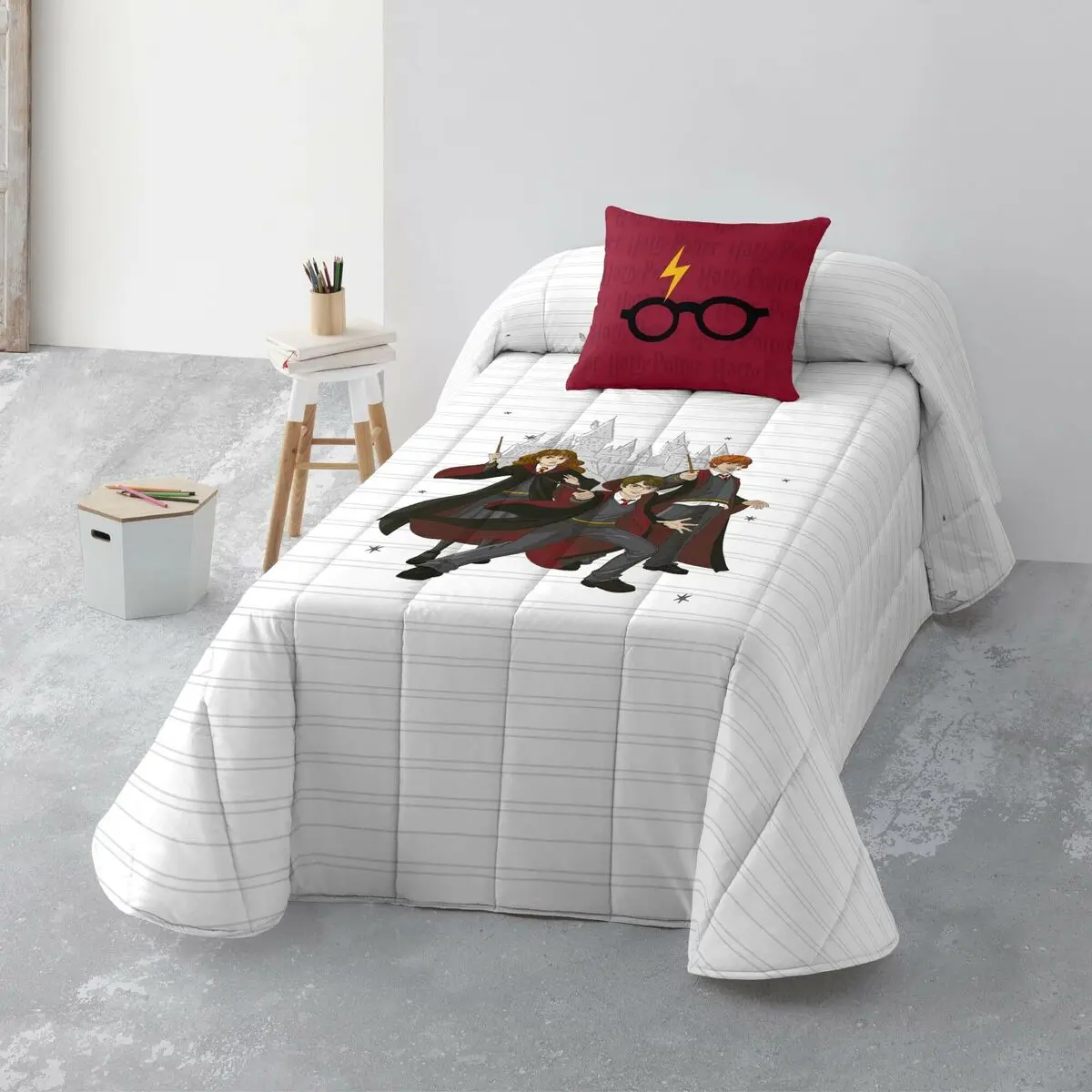 Trapunta Harry Potter HPotter Team Multicolore Cama 90 cm 190 x 270 cm Letto 90 cm