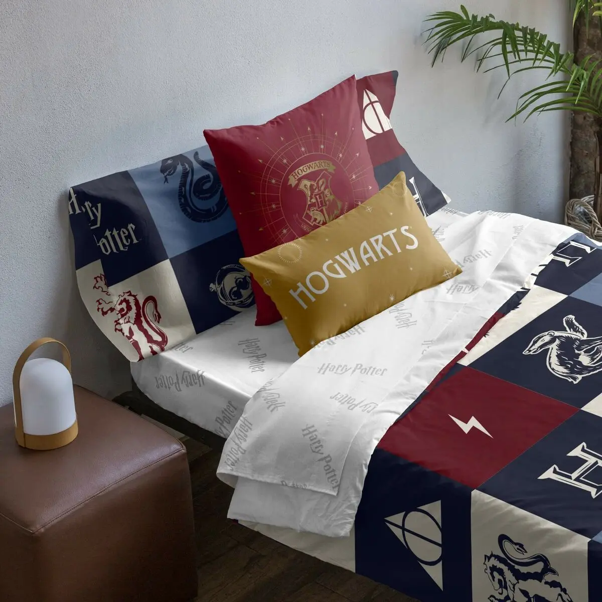 Copripiumino Harry Potter Hogwarts 155 x 220 cm Singolo