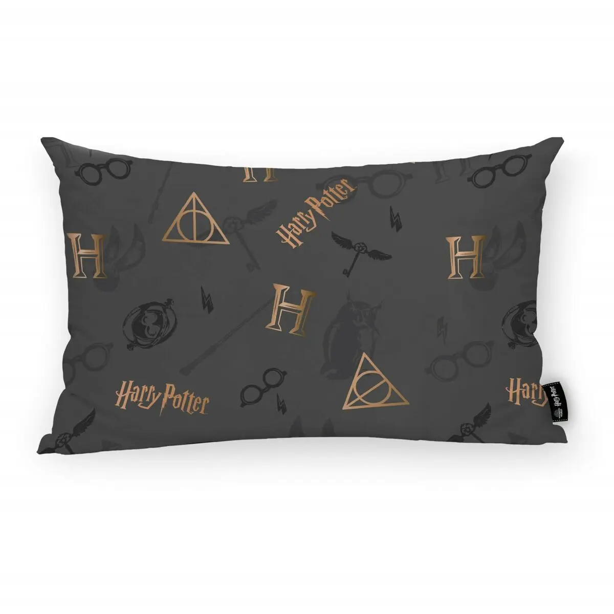 Fodera per cuscino Harry Potter Deathly Hallows 30 x 50 cm