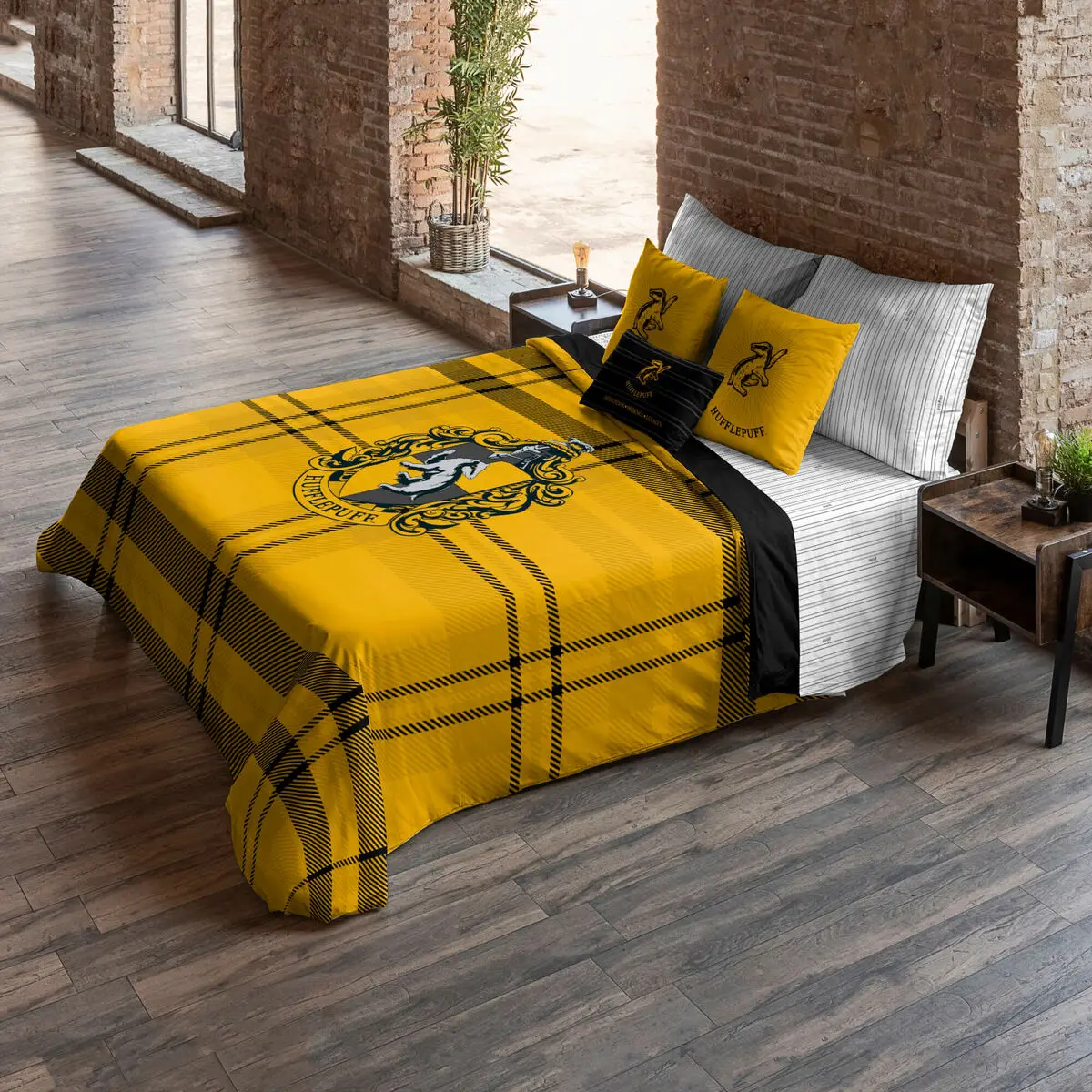 Copripiumino Harry Potter Classic Hufflepuff 155 x 220 cm Singolo