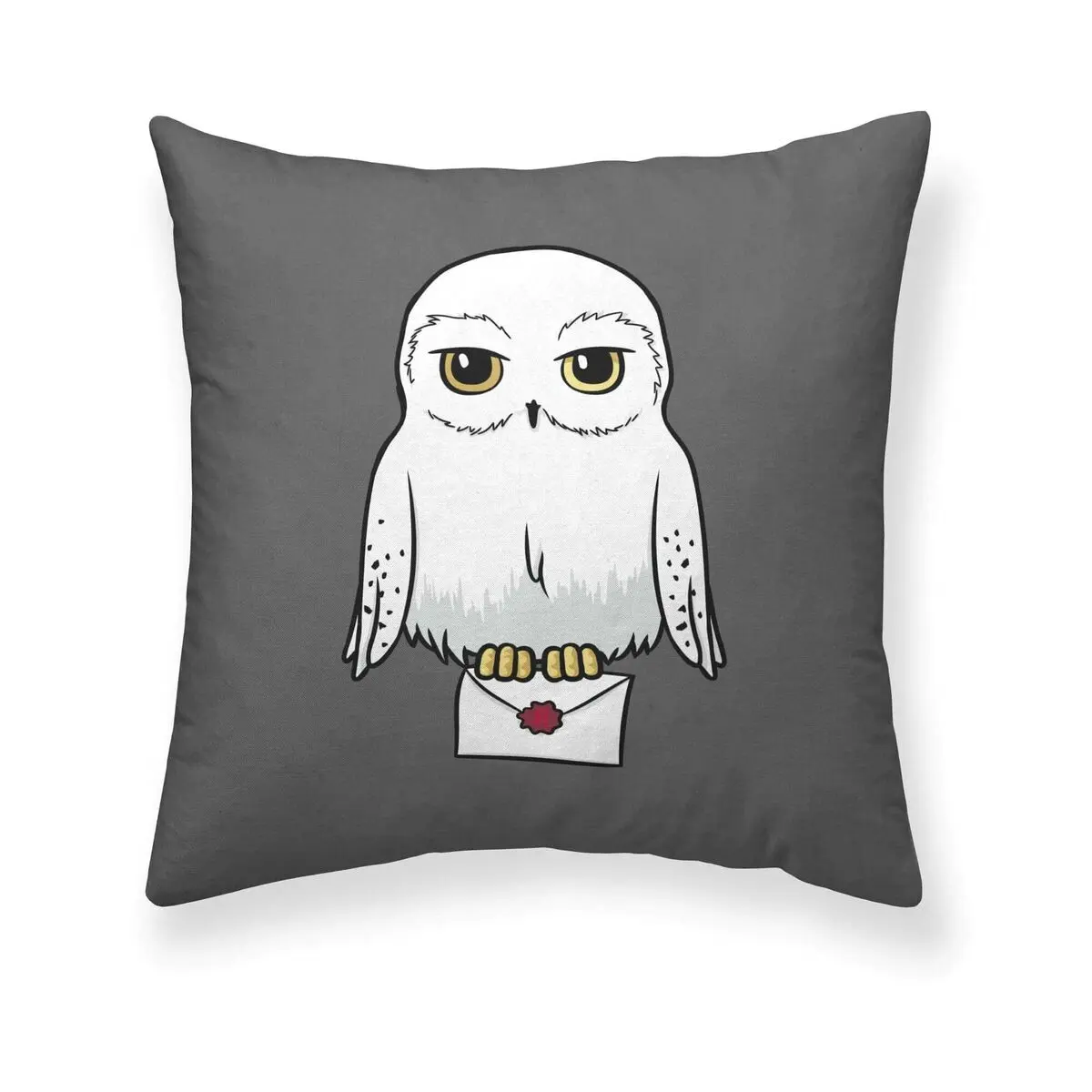 Fodera per cuscino Harry Potter Hedwig 50 x 50 cm