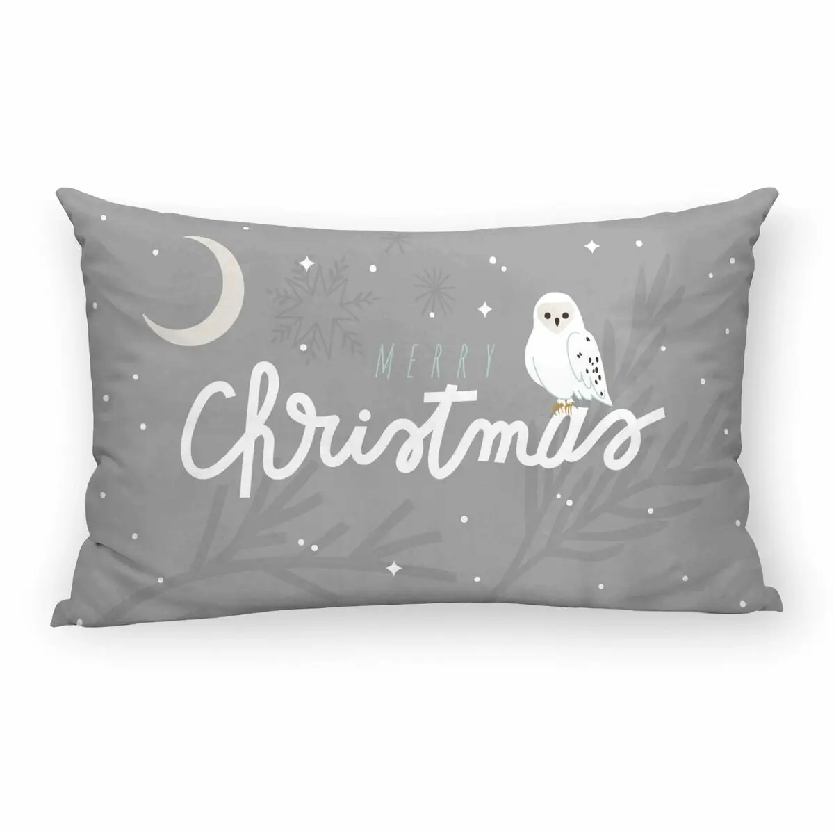 Fodera per cuscino Harry Potter Hogwarts Christmas Grigio 30 x 50 cm