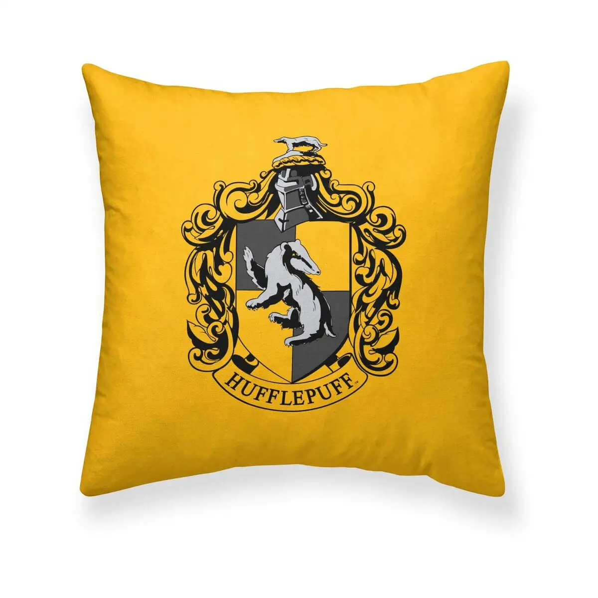 Fodera per cuscino Harry Potter Hufflepuff Basic Giallo 50 x 50 cm