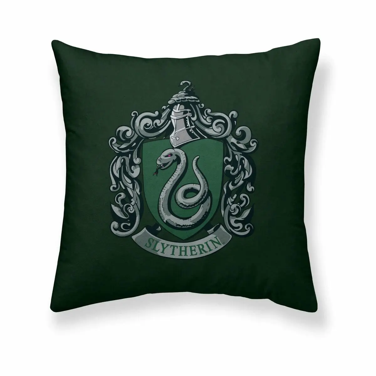 Fodera per cuscino Harry Potter Slytherin Verde 50 x 50 cm