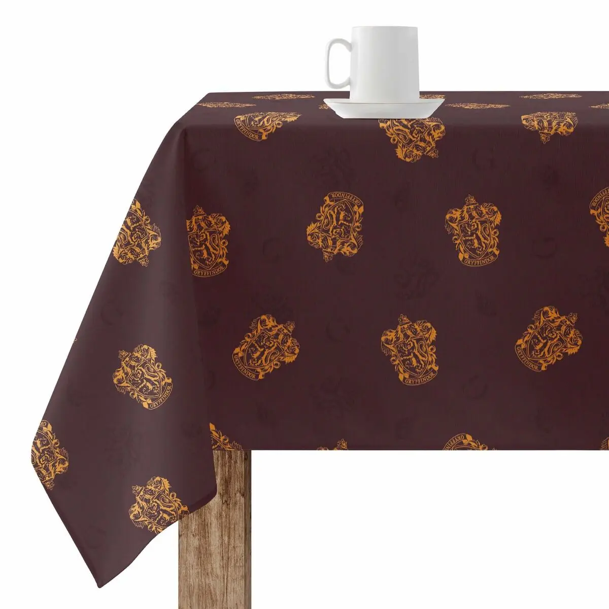 Tovaglia in resina antimacchia Harry Potter Gryffindor 140 x 140 cm