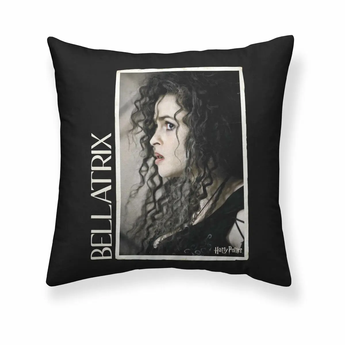 Fodera per cuscino Harry Potter Bellatrix Nero 50 x 50 cm