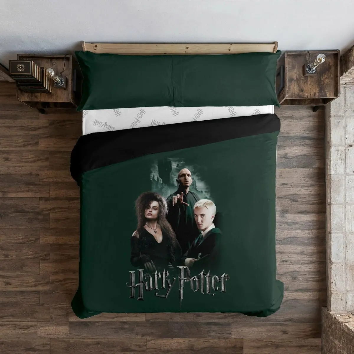 Copripiumino Harry Potter Death Eaters Multicolore 220 x 220 cm Ala francese