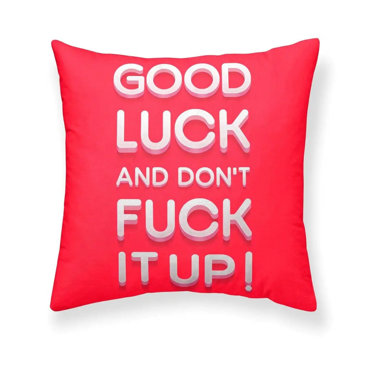 Fodera per cuscino Belum Good Luck and dont f*ck it up! Multicolore 50 x 50 cm