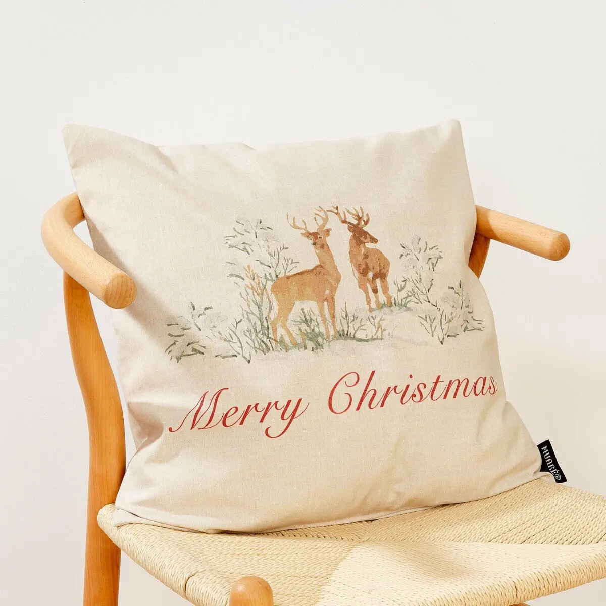 Fodera per cuscino Belum Christmas Deer 50 x 50 cm