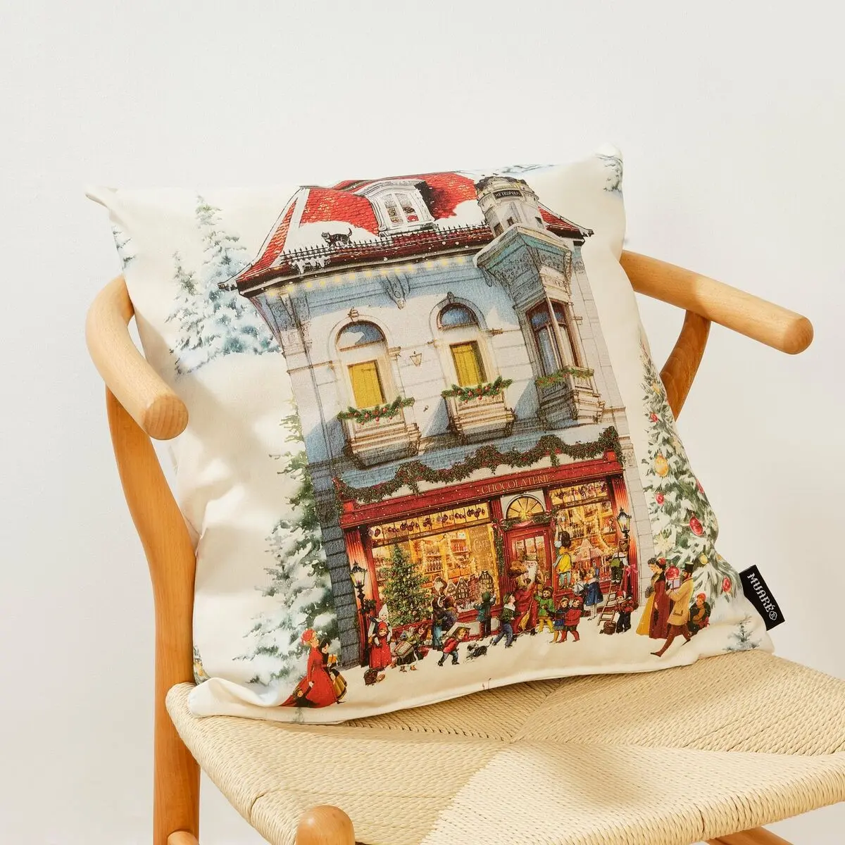 Fodera per cuscino Belum Christmas City 50 x 50 cm