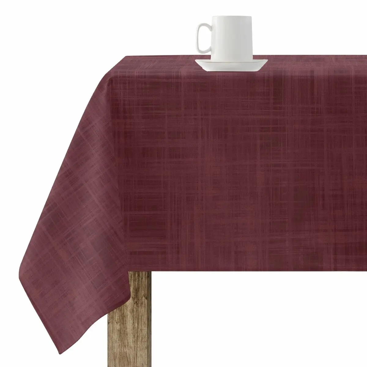 Tovaglia in resina antimacchia Belum 100 x 140 cm Bordeaux