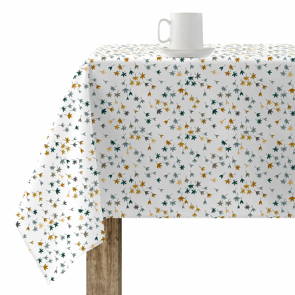 Tovaglia antimacchia Muaré 0120-53 140 x 140 cm Fiori