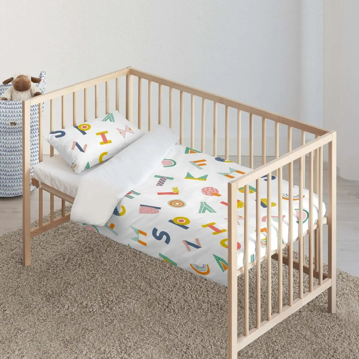 Copripiumino per Culla Kids&Cotton Urko Small 100 x 120 cm