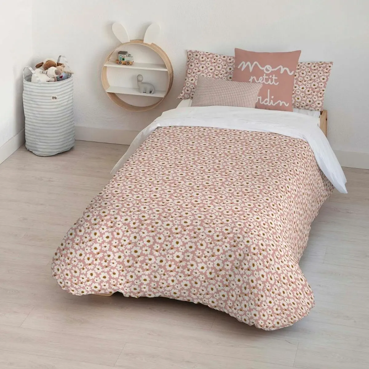 Copripiumino Kids&Cotton Xalo Small Rosa 155 x 220 cm