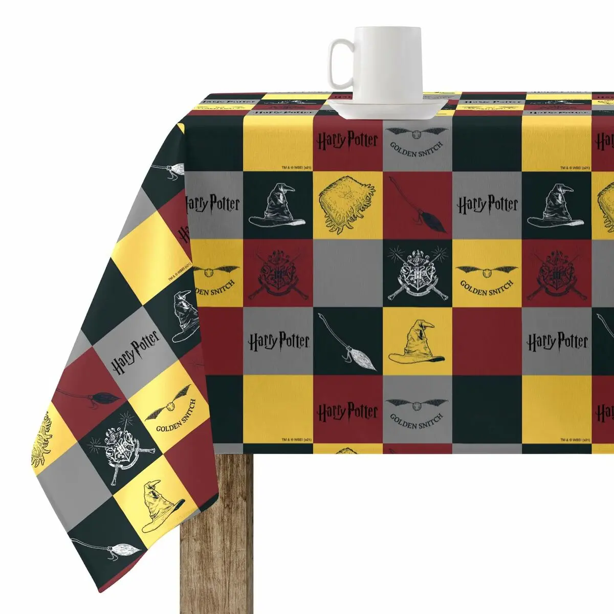 Tovaglia in resina antimacchia Harry Potter 250 x 140 cm